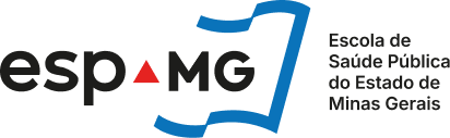 Nova marca ESP-MG colorida com nome completo da Escola