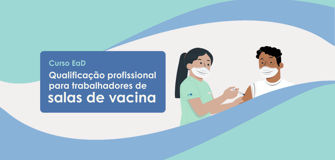 Banner Qualificacao para trabalhadores de salas de vacina